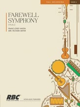 Farewell Symphony, Finale From Orchestra sheet music cover